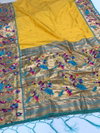 Kp 005 Soft Silk Paithani Silk Zari Worked Saree Collection